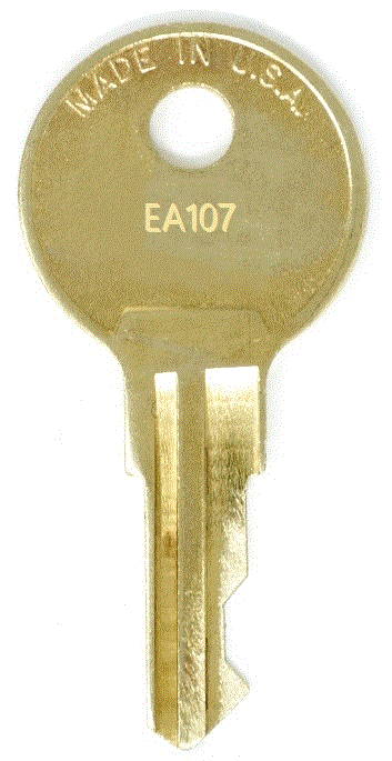 esp ea107 replacement key, ea101 - ea225 lock series