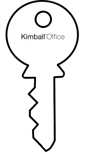 Kimball Office IKA CONTROL KEY