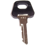 Precut Keyblank-LQQK!-FREE POSTAGE! Machinery Keyswitch Key-Lucas Bosch 