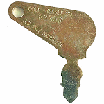 Case Cole Hersee Key for Case, John Deere, Massey Ferguson, Baraga Lifts, Terramite - SKU: 83353