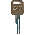 Case Heavy Equipment Key for Backhoe & Skid Steer A77313 - SKU: D250