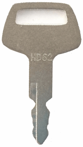 Hyundai Heavy Equipment Ignition Key - SKU: HD62