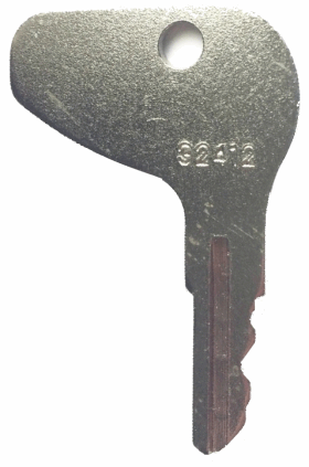 Kubota L Series Tractor Ignition Key - H32412 - SKU: 32412