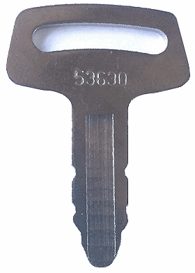 Ignition Key 53630 For Kubota Excavator Loader and Generator CG 