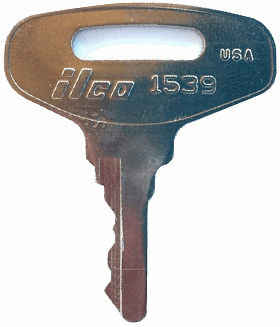 Kubota Tractor and Generator Ignition Key 66711-55240 - SKU: 55240