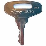 Kubota Tractor and Generator Ignition Key 66711-55240 - SKU: 55240