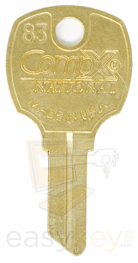 CompX National RO7 D8783 Key Blank