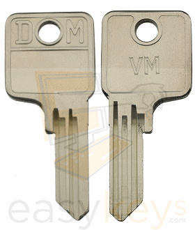 DOM VM Key Blank