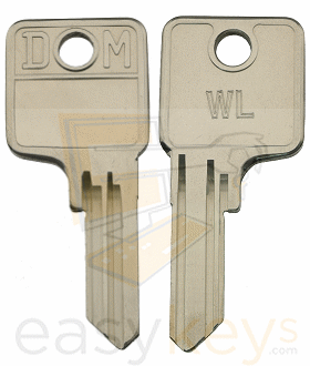 DOM WL Key Blank