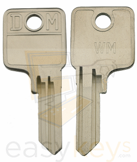 DOM WM Key Blank