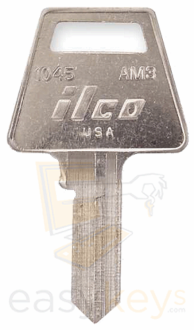 1 X207 Automotive  Key Blank Made by ILCO in USA H63