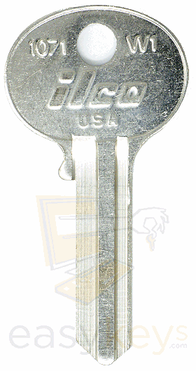 Ilco 1071 Key Blank
