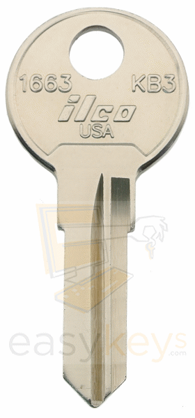 Ilco 1663 Key Blank