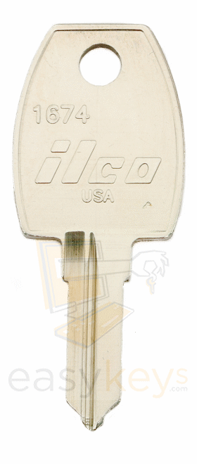 Ilco 1674 Key Blank