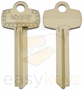 Ilco 1A1C1 Key Blank