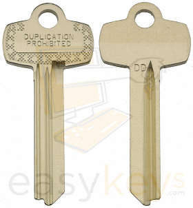 Ilco 1A1DD1 Key Blank