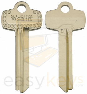 Ilco 1A1E1 Key Blank