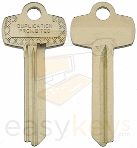 Ilco 1A1G1 Key Blank