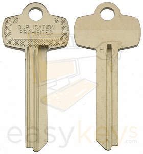 Ilco 1A1J1 Key Blank