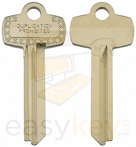 Ilco 1A1K1 Key Blank