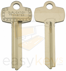 Ilco 1A1N1 Key Blank