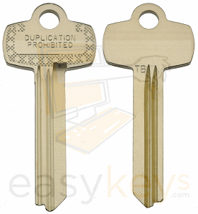 Ilco 1A1TB1 Key Blank