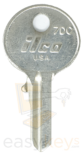 Ilco 7DC Key Blank