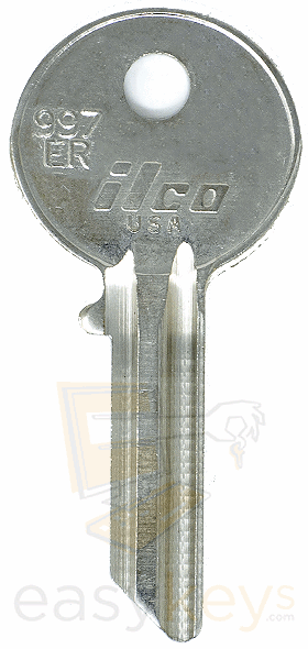 Ilco 997ER Key Blank