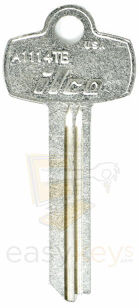 Ilco A1114TB Key Blank