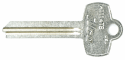 ILCO A1114TB KEY BLANK