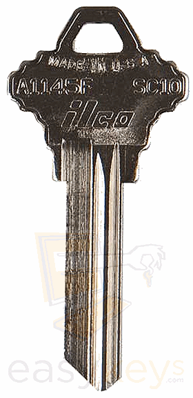 Ilco A1145F Key Blank