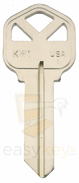 Ilco KW1-NP Key Blank