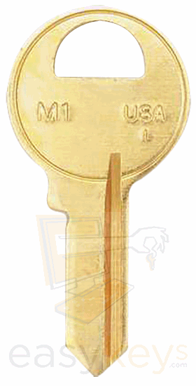 Ilco M1-BR Key Blank