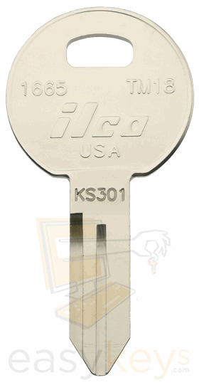 Ilco TM18 Key Blank