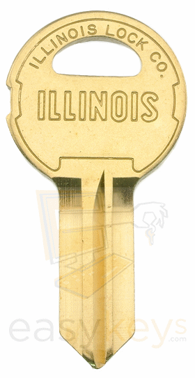 Illinois Lock 210 Key Blank