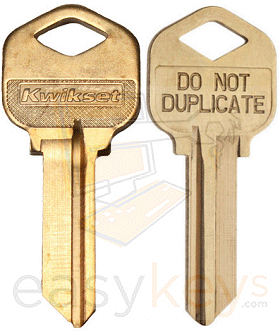 Kwikset 83382 Key Blank For Control Key Deadbolt - 10 KEYS