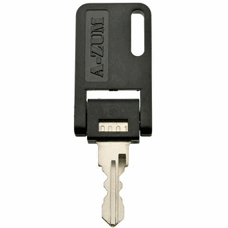 A-ZUM CC2001 - CC3000 - CC2224 Replacement Key