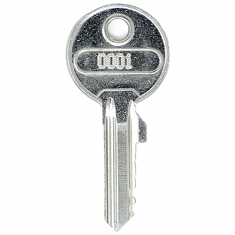 ABUS 0001 - 0342 - 0023 Replacement Key