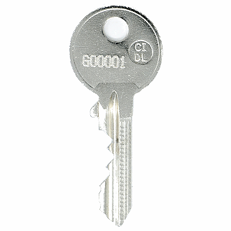 ABUS G00001 - G09999 - G08676 Replacement Key