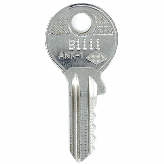 Ahrend B1111 - B7777 - B2522 Replacement Key