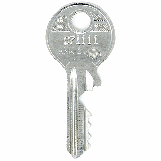 Ahrend B71111 - B77777 - B73645 Replacement Key