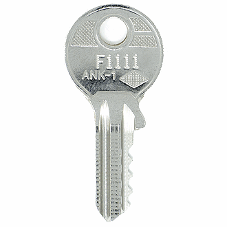 Ahrend F1111 - F7777 - F3132 Replacement Key