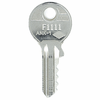 Ahrend F1111 - F7777 - F7321 Replacement Key