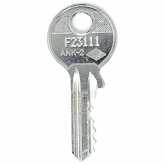 Ahrend F23111 - F27777 - F25613 Replacement Key