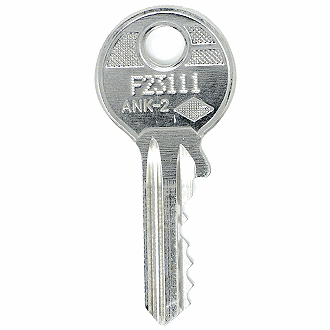 Ahrend F23111 - F27777 - F24326 Replacement Key