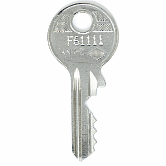 Ahrend F61111 - F64777 - F61416 Replacement Key