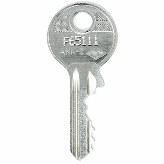 Ahrend F65111 - F67777 - F67112 Replacement Key