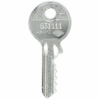 Ahrend G31111 - G36777 - G33136 Replacement Key