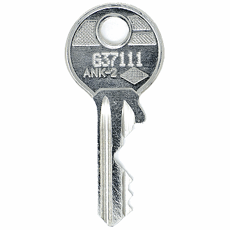 Ahrend G37111 - G43777 - G37723 Replacement Key