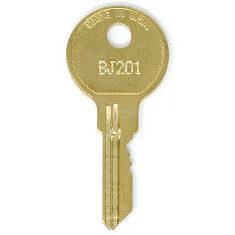 Allsteel BJ201 - BJ1100 - BJ490 Replacement Key